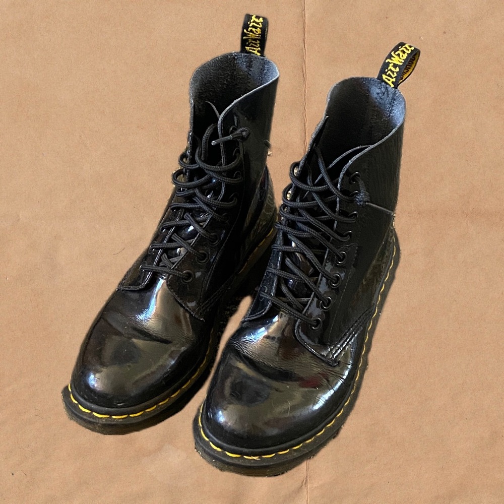 Heeled Dr. Martens Boots